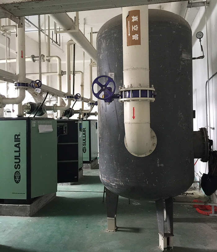 真空泵调试现场